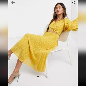 Asos Mustard Yellow Dress